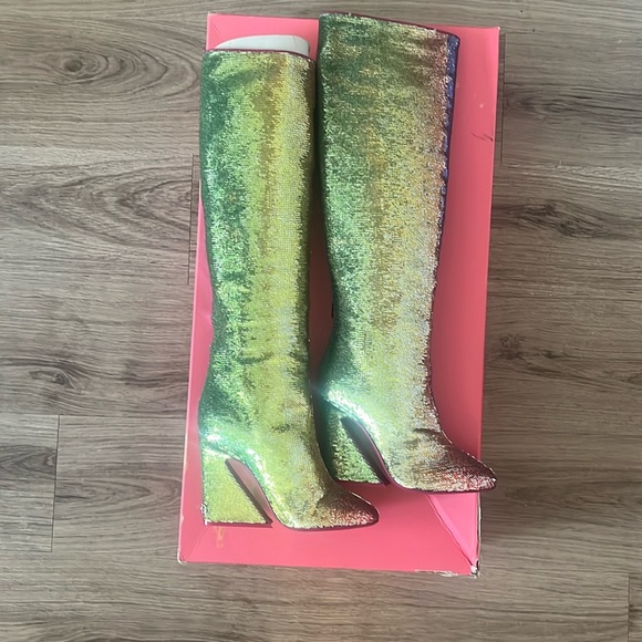 Sequin Dolce and Gabbana Boots